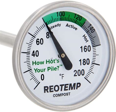 reotemp compost thermometer